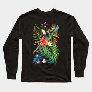 Mysterious Tropical (black) Long Sleeve T-Shirt